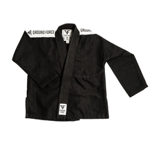 Charger l'image dans la galerie, KIMONO DE JJB GROUND FORCE KIDS - NOIR