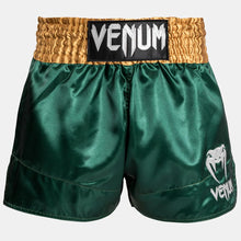 Charger l'image dans la galerie, SHORT DE MUAY THAI VENUM CLASSIC - VERT/OR/BLANC