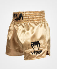 Charger l'image dans la galerie, SHORT DE MUAY THAI VENUM CLASSIC -OR/NOIR