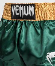 Charger l'image dans la galerie, SHORT DE MUAY THAI VENUM CLASSIC - VERT/OR/BLANC