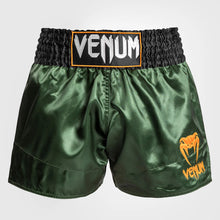 Charger l'image dans la galerie, SHORT DE MUAY THAI VENUM CLASSIC - VERT/OR/NOIR