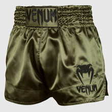 Charger l'image dans la galerie, SHORT DE MUAY THAI VENUM CLASSIC - KAKI/NOIR