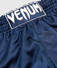 Charger l'image dans la galerie, SHORT DE MUAY THAI VENUM CLASSIC - NAVY/BLANC