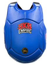 Charger l'image dans la galerie, PLASTRON SKS CUIR SYNTHETIQUE - BLEU