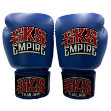 Charger l'image dans la galerie, GANTS DE BOXE SKS CUIR SYNTHETIQUE - BLEU
