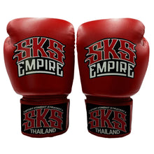 Charger l'image dans la galerie, GANTS DE BOXE SKS CUIR SYNTHETIQUE - ROUGE