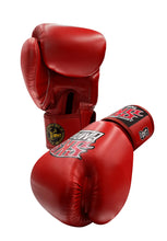 Charger l'image dans la galerie, GANTS DE BOXE SKS CUIR SYNTHETIQUE - ROUGE