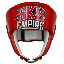 Charger l'image dans la galerie, CASQUE SKS CUIR SYNTHETIQUE - ROUGE