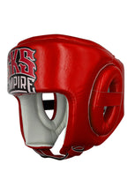Charger l'image dans la galerie, CASQUE SKS CUIR SYNTHETIQUE - ROUGE