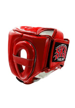 Charger l'image dans la galerie, CASQUE SKS CUIR SYNTHETIQUE - ROUGE