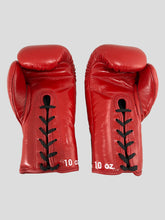 Charger l'image dans la galerie, GANTS DE BOXE SKS MICROFIBRE LACETS - ROUGE