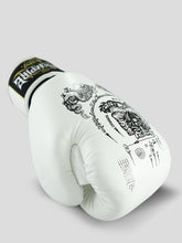 Charger l'image dans la galerie, GANTS DE BOXE SKS CUIR - SAKYANT BLANC