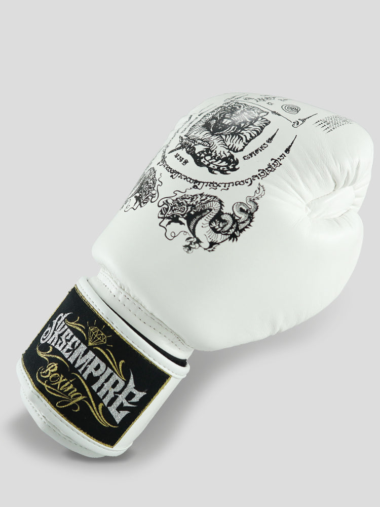 Sakamura Gants De Boxe Et Muay Thai – Cuir PU Robuste, Mousse Haute Densité, Respirants, Pour Sparring, Sac, Entraînement Homme/Femme