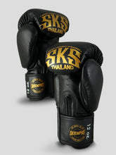 Charger l'image dans la galerie, GANTS DE BOXE SKS CUIR - SAKYANT NOIR