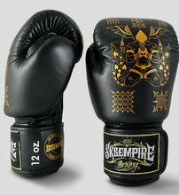 Charger l'image dans la galerie, GANTS DE BOXE SKS CUIR - SAKYANT NOIR