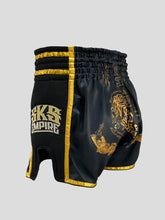Charger l'image dans la galerie, SHORT MUAY THAI SKS SAKYANT TIGER DRAGON NOIR