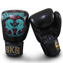Charger l'image dans la galerie, GANTS DE BOXE SKS MICROFIBRE TIGER BOMB TIFFANY BLUE