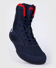 Charger l'image dans la galerie, CHAUSSURES DE BOXE VENUM CONTENDER - BLEU MARINE/ROUGE