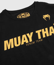 Charger l'image dans la galerie, T-SHIRT VENUM MUAY THAI VT - NOIR/OR