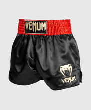 Charger l'image dans la galerie, SHORT DE MUAY THAI VENUM CLASSIC - ROUGE/NOIR/OR