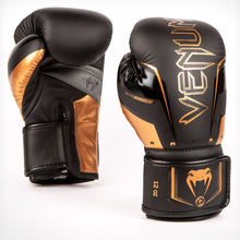 Charger l'image dans la galerie, GANTS DE BOXE VENUM ELITE EVO - NOIR/BRONZE