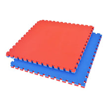 Charger l'image dans la galerie, TAPIS PUZZLE ROUGE ET BLEU EMBOITABLE 2.5CM (A)