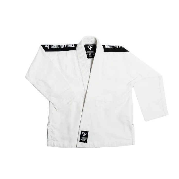 KIMONO DE JJB GROUND FORCE KIDS - BLANC