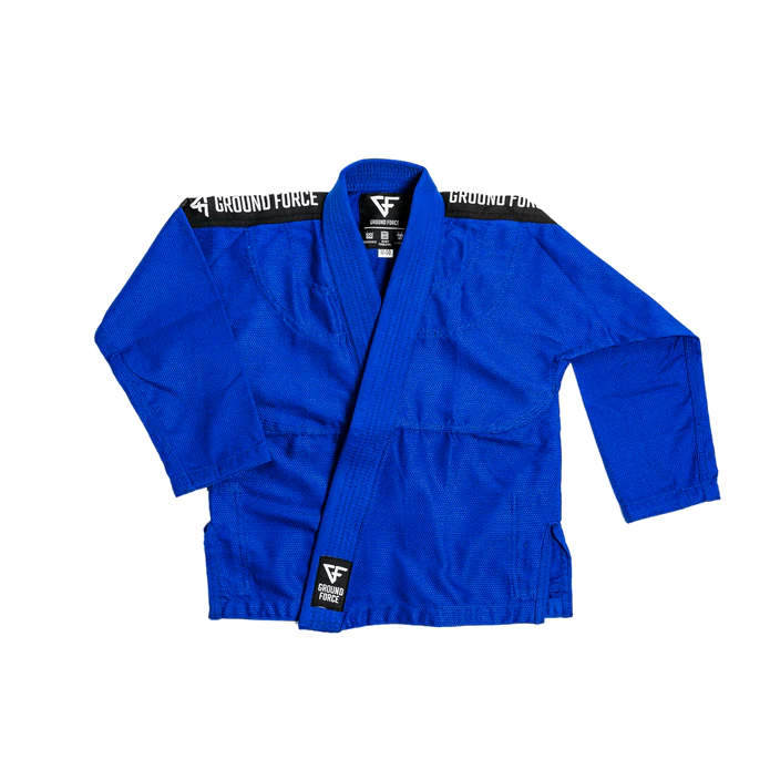 KIMONO DE JJB GROUND FORCE KIDS - BLEU