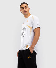 Charger l&#39;image dans la galerie, T-SHIRT DRY TECH VENUM HEXAGONE MMA - BLANC/OR
