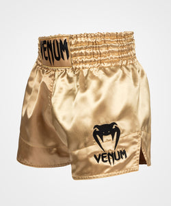 SHORT DE MUAY THAI VENUM CLASSIC -OR/NOIR