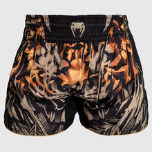 Charger l&#39;image dans la galerie, SHORT DE MUAY THAI VENUM TIGER - NOIR/ORANGE NÉON
