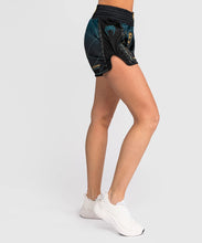 Charger l&#39;image dans la galerie, SHORT DE MUAY THAI VENUM TACTICAL XT - NOIR/VERT
