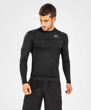 Charger l&#39;image dans la galerie, RASHGUARD VENUM G-FIT AIR - MANCHES LONGUES - NOIR

