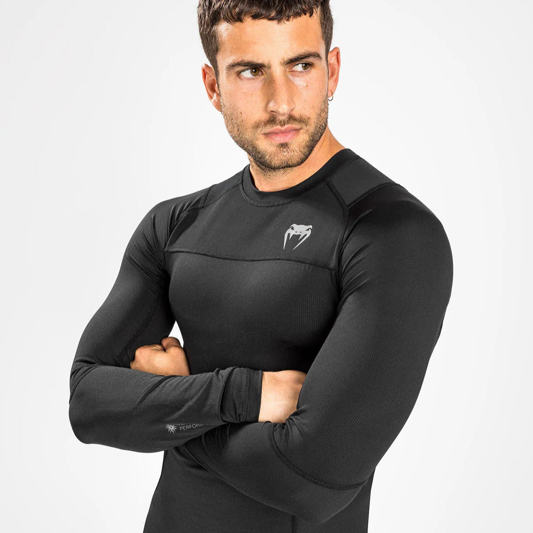 RASHGUARD VENUM G-FIT AIR - MANCHES LONGUES - NOIR
