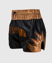 Charger l&#39;image dans la galerie, SHORT DE MUAY THAI VENUM INFERNO - NOIR/BRONZE
