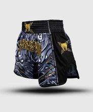 Charger l'image dans la galerie, SHORT DE MUAY THAI VENUM WOLF ATAK - NOIR/GRIS
