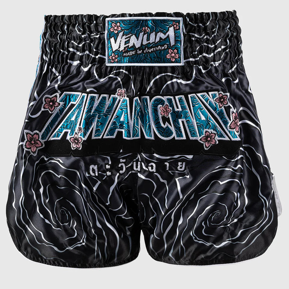 SHORT DE MUAY THAI VENUM TAWANCHAY - NOIR/BLANC
