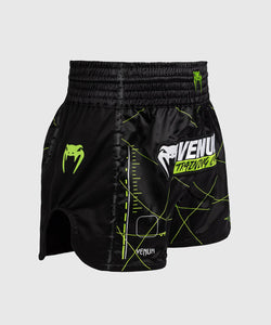 SHORT DE MUAY THAI VENUM TRAINING CAMP 4.0 - NOIR/VERT FLUO