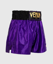 Charger l&#39;image dans la galerie, SHORT DE MUAY THAI VENUM CLASSIC - VIOLET FONCE
