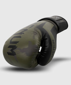 GANTS DE BOXE VENUM ELITE - CAMOUFLAGE KAKI