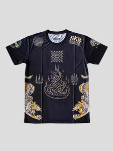 T-SHIRT SKS SAKYANT NOIR