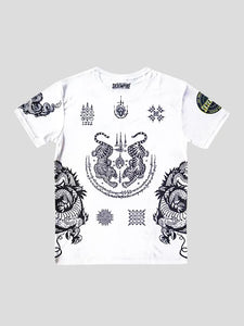 T-SHIRT SKS SAKYANT BLANC