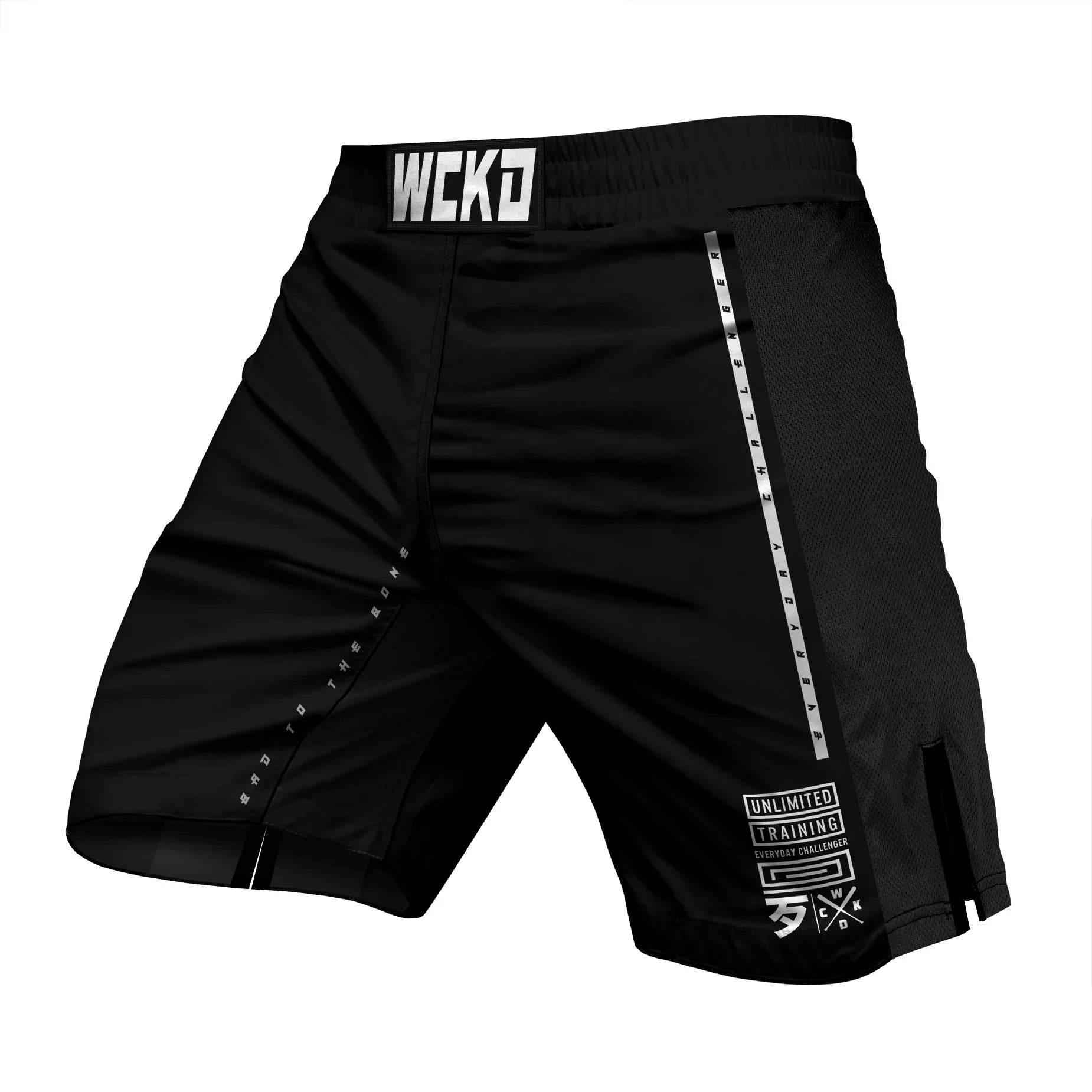 SHORT MMA WICKED ONE EAGER TRACK NOIR – Free Fight Wear