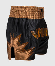Charger l&#39;image dans la galerie, SHORT DE MUAY THAI VENUM INFERNO - NOIR/BRONZE
