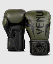 Charger l&#39;image dans la galerie, GANTS DE BOXE VENUM ELITE - CAMOUFLAGE KAKI
