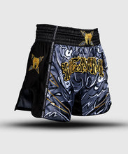 Charger l'image dans la galerie, SHORT DE MUAY THAI VENUM WOLF ATAK - NOIR/GRIS
