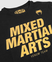 Charger l&#39;image dans la galerie, T-SHIRT VENUM MMA VT - NOIR/OR
