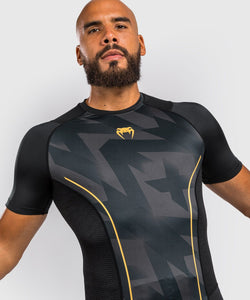 T-SHIRT DE COMPRESSION VENUM RAZOR - MANCHES COURTES - NOIR/OR