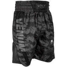 Charger l&#39;image dans la galerie, SHORT DE BOXE VENUM ELITE - URBAN CAMO/NOIR
