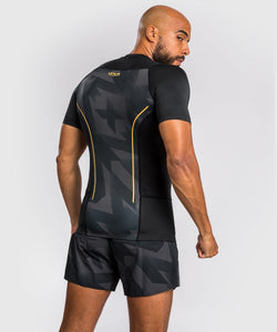 T-SHIRT DE COMPRESSION VENUM RAZOR - MANCHES COURTES - NOIR/OR